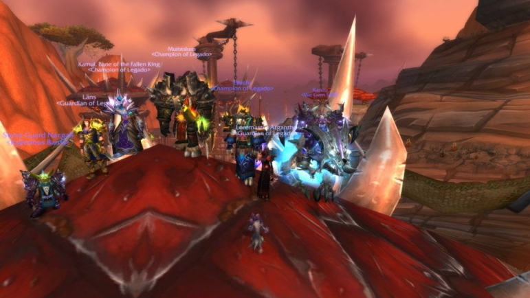 Preparando os itens pra transmogrifar na chegada no Patch 4.3