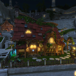 Country Cottage Walls - Noite