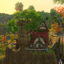 Country Mansion Walls - Visão completa da parte de trás da casa